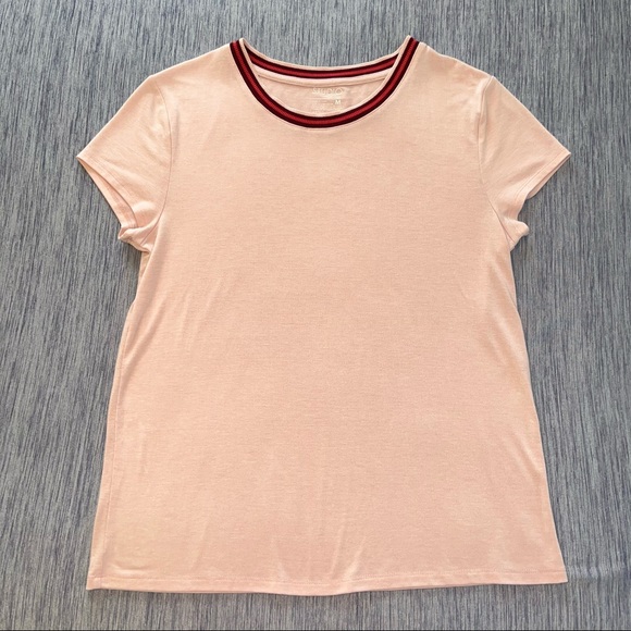 Splendid Tops - Studio Splendid Short Sleeve Top Blush Pink Medium